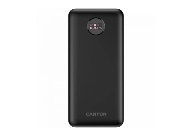 CANYON power bank PB-2002 LED 20000 mAh PD 20W QC 3.0 Black