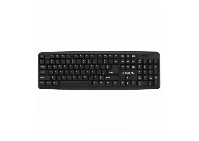 Connect XL Tastatura sa Qwerty rasporedom, USB, crna boja - CXL-K100