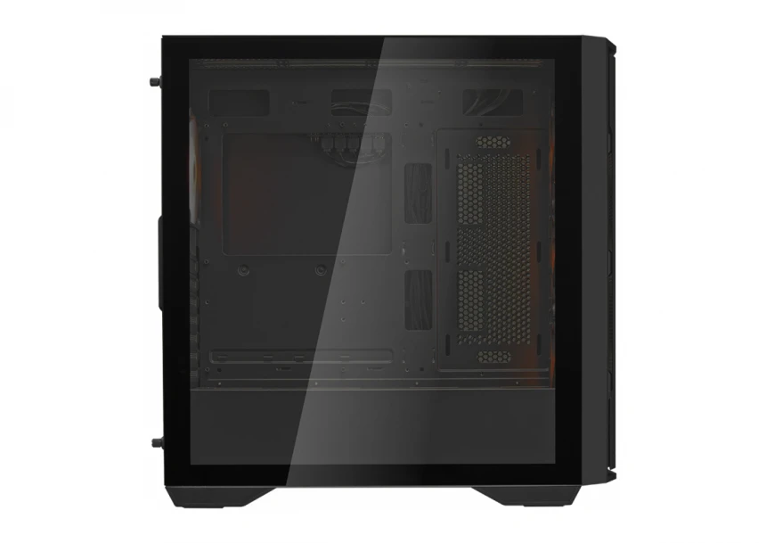 COUGAR GAMING COUGAR | Uniface RGB Black | PC Case | Mid Tower / Mesh Front Panel / 4 x 120mm ARGB Fans / TG Left Panel / Black