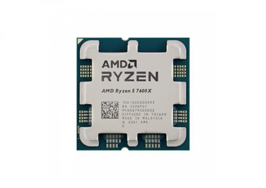 CPU AM5 AMD Ryzen 5 7600X 6 cores 4.7GHz (5.3GHz) TRAY Bez Kulera