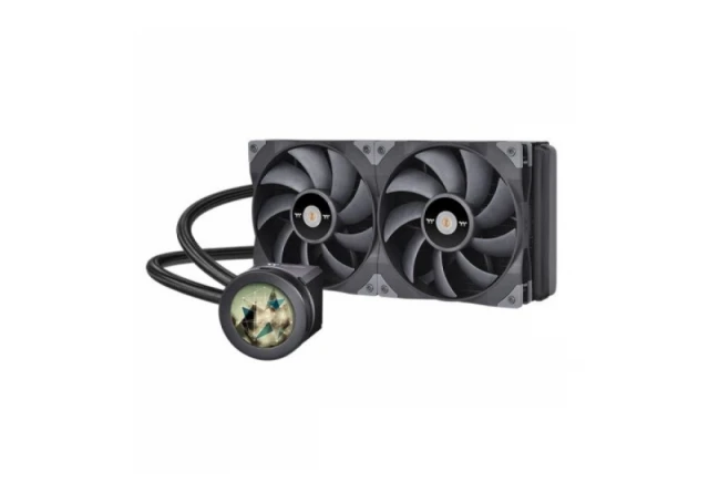 CPU Cooler Thermaltake TOUGHLIQUID Ultra 280 LCD 2.1" Black, CL-W374-PL14BL-A