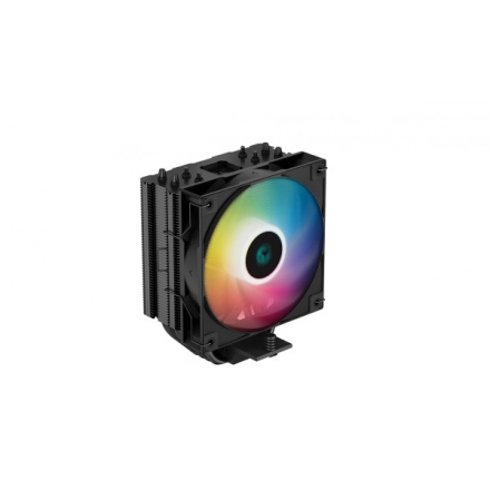 CPU Hladnjak DeepCool AG400 DIGITAL ARGB CRNI, 4 HeatPipe R-AG400-BKADMN-G-1