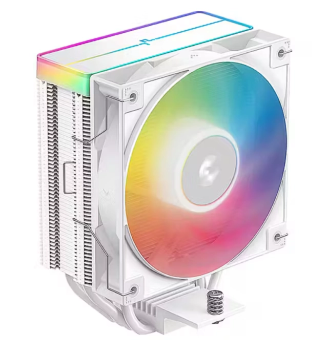 CPU Hladnjak DeepCool AG400 WH ARGB V2 BELI, 4 HeatPipe R-AG400-WHAMMN-GJD