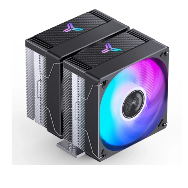 CPU Hladnjak Jonsbo CR-3000E DualTower RGB 260W TDP CRNI