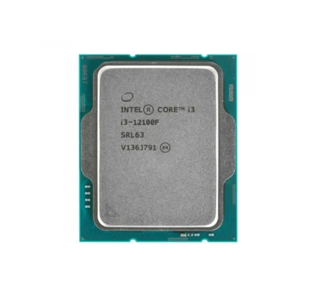 CPU s1700 INTEL Core i3-12100F 4-Core 3.30GHz (4.30GHz) Tray