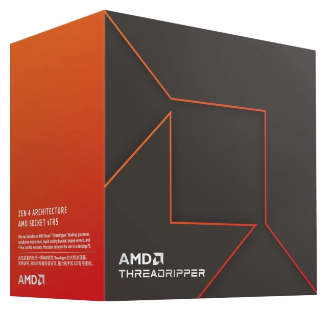 CPU sTR5 AMD Ryzen Threadripper 7970X, 32C/64T, 4.0-5.30GHz 100-100001351WOF