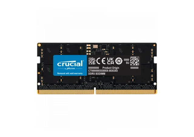 Crucial 16GB DDR5-5600 SODIMM CL46 (16Gbit), EAN: 649528929938