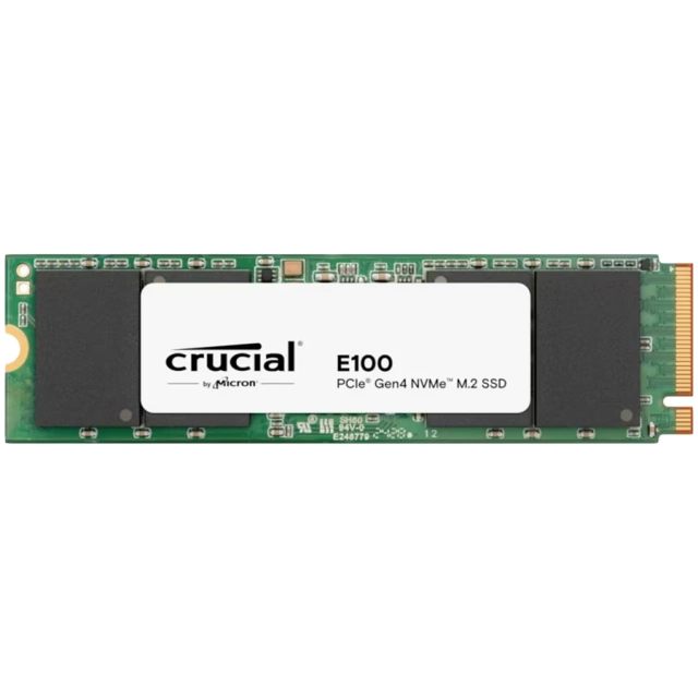 CRUCIAL E100 480GB NVMe PCIe Gen.4 M.2 2280