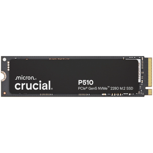 Crucial P510 2TB PCle Gen5 NVMe 2280 M.2 SSD
