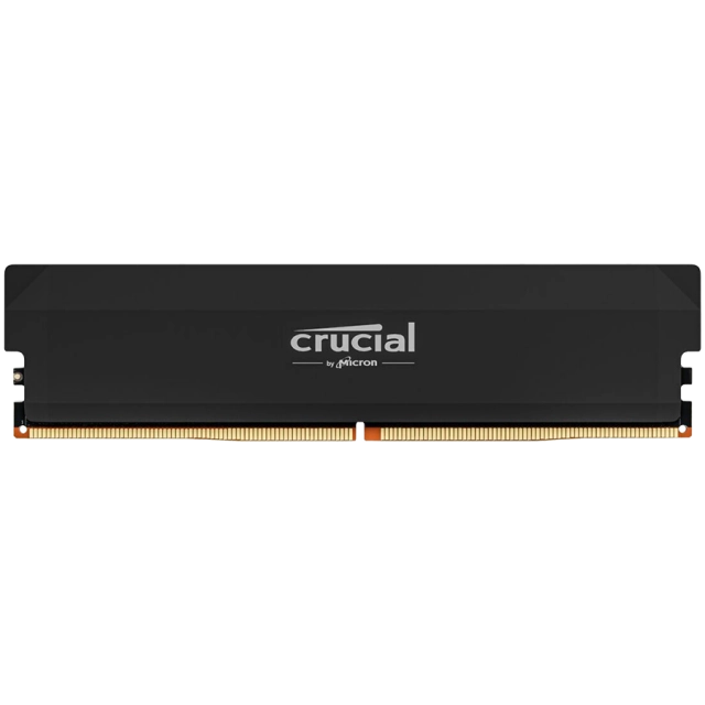 Crucial Pro OC 16GB DDR5-6400 UDIMM CL38 Black