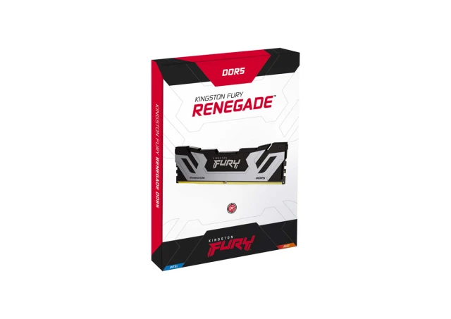 KINGSTON CUDIMM DDR5 48GB (2x24GB kit) 8400MT/s KF584CU40RSK2-48 FURY Renegade Silver XMP