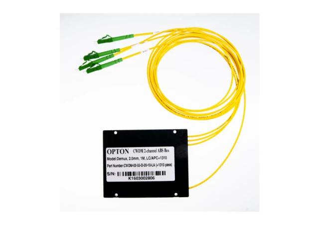 Opton CWDM DEMUX 2-kanalni 1551-1571 LC/APC(+1310)