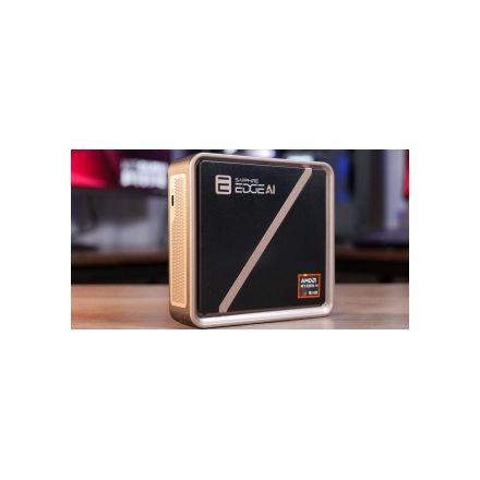 SAPPHIRE EDGE AI 350 BAREBONE WITH WIFI / BT MODULE, VESA MOUNT, POWER ADAPTER AND POWER CORD W/O SSD AND MEMORY