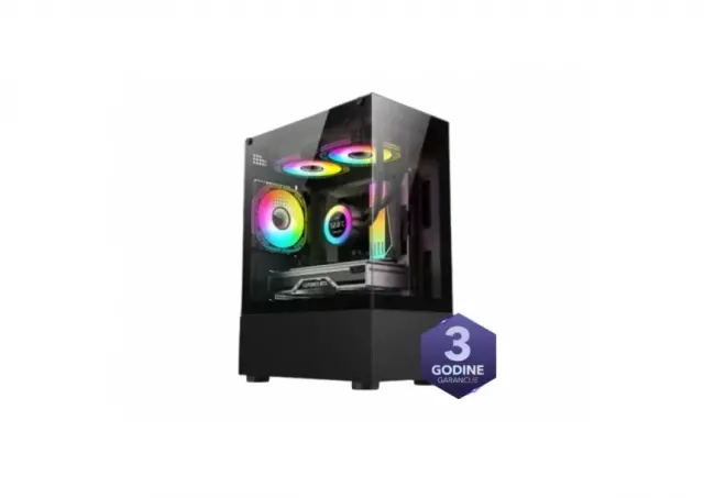 CT Computers Racunar CTPC Advance Ryzen 5 5500/A520/16GB/1TB/RX6600/3Y/škola/igrice/graficki dizajn