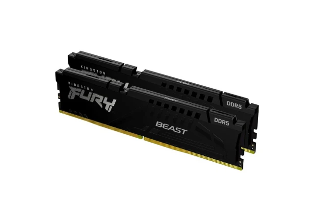 KINGSTON DIMM DDR5 32GB (2x16GB kit) 6000MT/s KF560C30BBEK2-32 FURY Beast Black EXPO