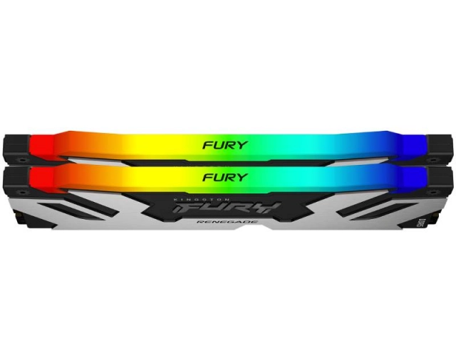 KINGSTON DIMM DDR5 48GB (2x24GB kit) 8000MT/s KF580C38RSAK2-48 FURY Renegade Silver RGB XMP 