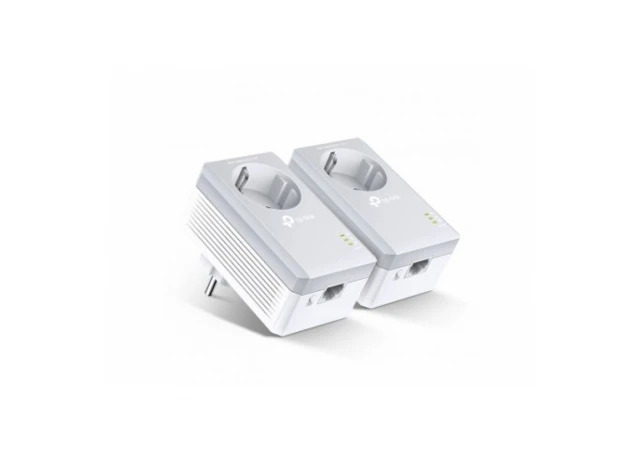 Powerline adapter TP-LINK TL-PA4010P KIT AV600/600Mbps/Homeplug AV/uticnica/300m