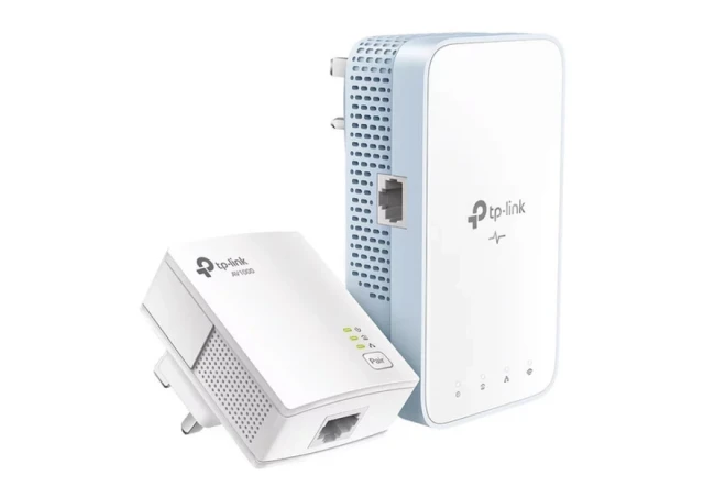 Powerline TP-LINK TL-WPA7517 KIT Wi-Fi/AV1000/AC750/TL-PA7017+TL-WPA7517/bela