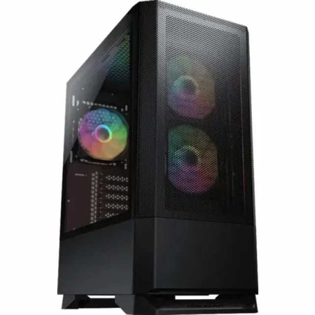 COUGAR GAMING COUGAR MX430 Air RGB PC Case, Mid Tower, Black