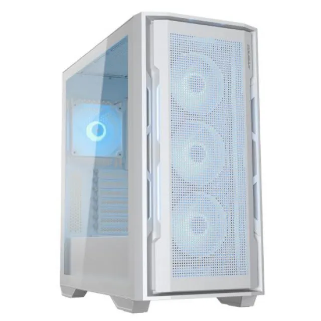 COUGAR GAMING COUGAR UNIFACE RGB PC Case, Mid Tower, White