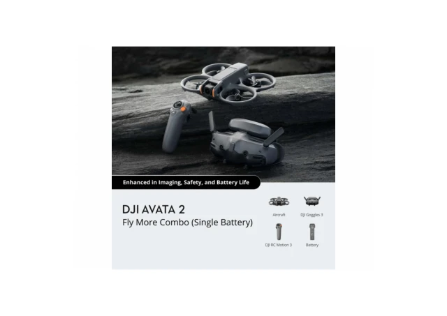 Dron DJI Avata 2 Fly More Combo (Single Battery)