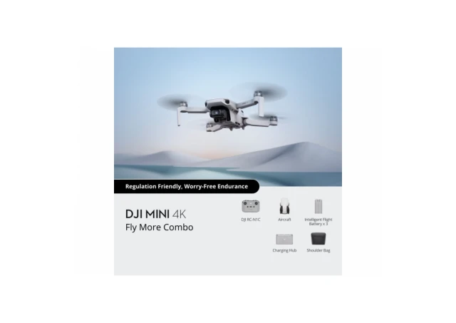 Dron DJI Mini 4K Fly More Combo (EU)