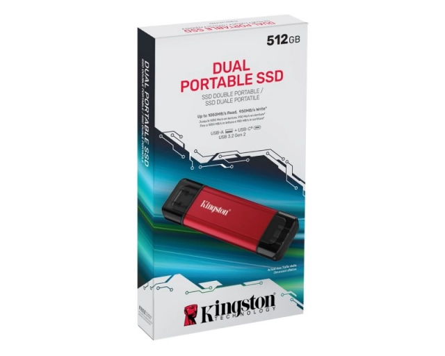 KINGSTON Dual Portable 512GB eksterni SSD SPSD/512GB 
