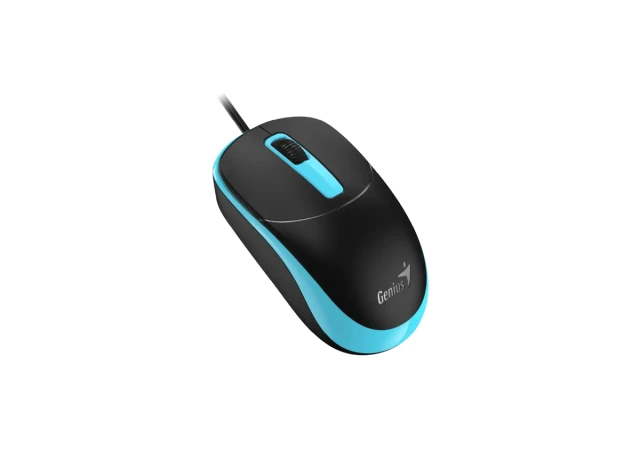 GENIUS DX-123 USB Optical crno-plavi miš 