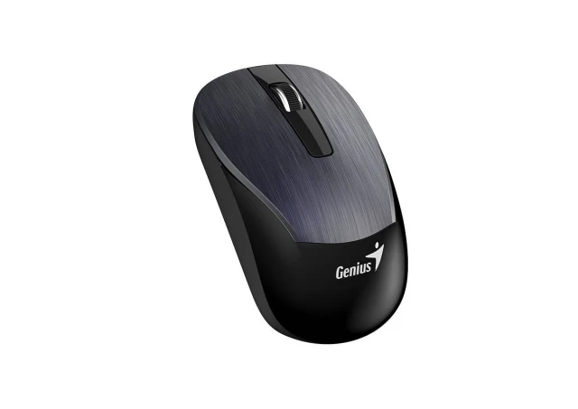 GENIUS ECO-8015 Iron Gray USB metalik sivi miš 