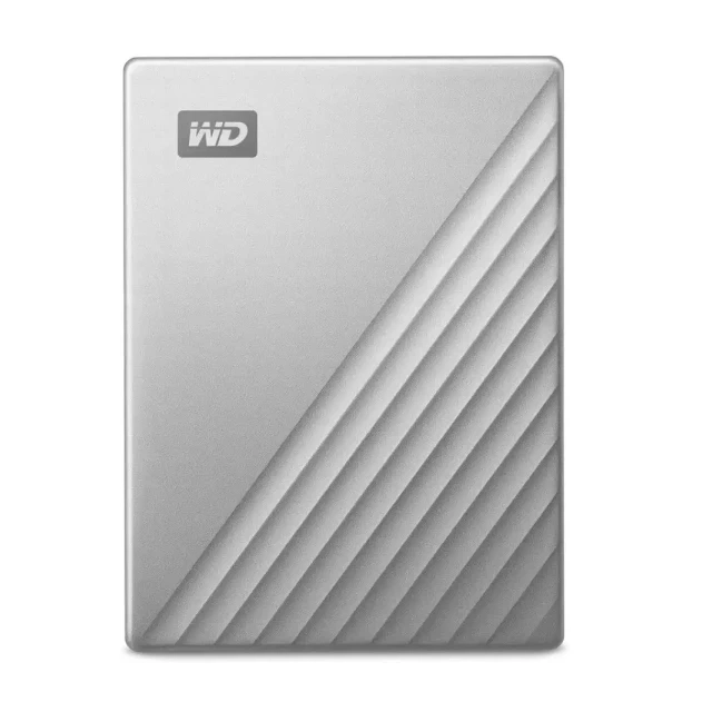 Western Digital Eksterni hard disk 2.5 WD 1TB MyPassport Ultra WDBC3C0010BSL-WESN Silver