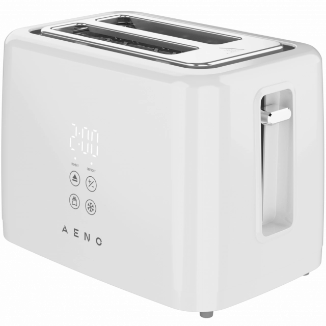 Electric Toaster, White, 220-240V, 50-60Hz, 780-930W, 2 slots, 3 modes, 7 browning levels