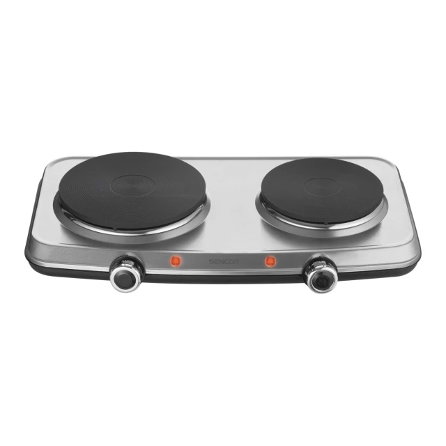 Električni rešo Sencor SCP 2256SS/snaga 2500W/dve ringle 18+15cm/siva