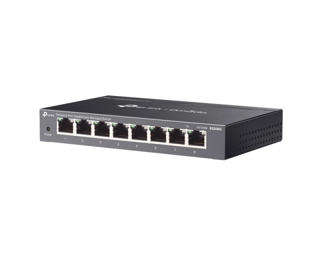 ES208G(UN) Omada 8-Port Gigabit Easy upravljivi Switch 