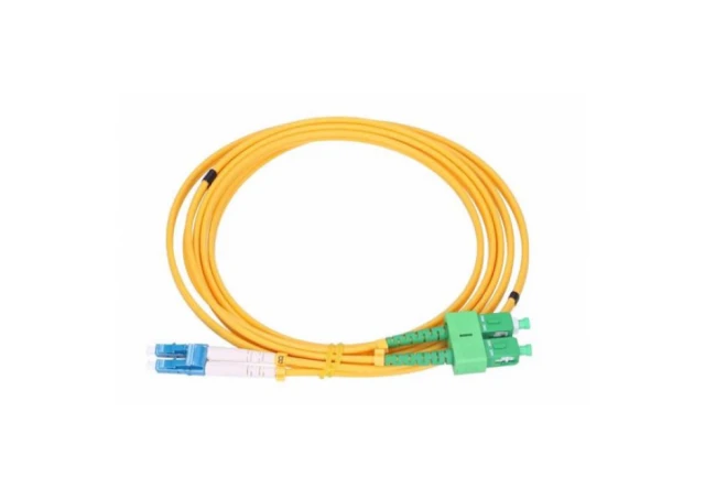 Exeshop ExeLink patchcord LC/UPC-SC/APC SM, Duplex, G657A, 3mm, 0,5 m