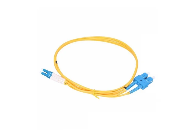 Exeshop ExeLink patchcord LC/UPC-SC/UPC SM Duplex, G652D 3mm, 0,5m