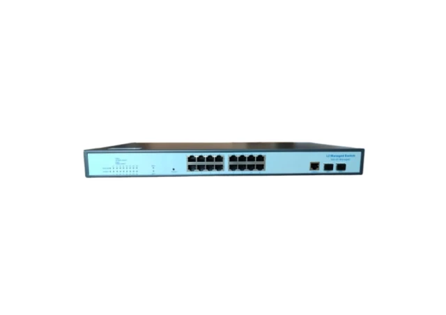 ExeLink SG2518 switch za Rack sa 16x10/100/1000 Base-T;2x1000 Base-X SFP porta L2 Managed