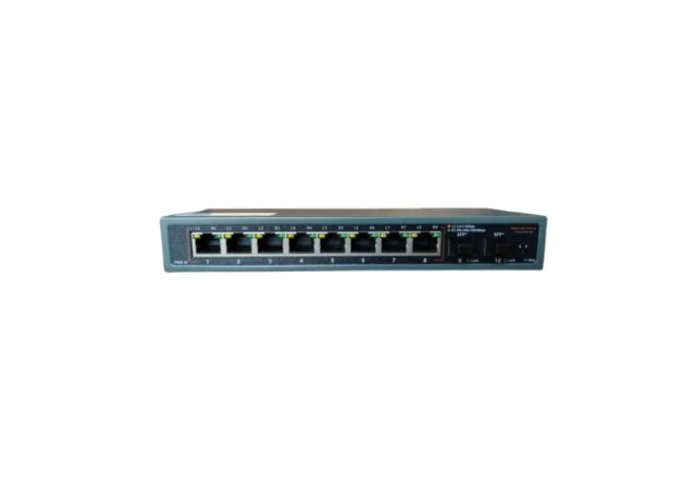 ExeLink SMX1009 switch 8x1/2.5G Base-T Port;1x1G/10 GE Base-X SFP+ porta