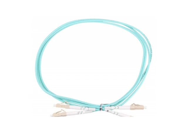 Extralink LC/UPC-LC/UPC Multi Mode, OM3, Duplex, 3mm, 1m