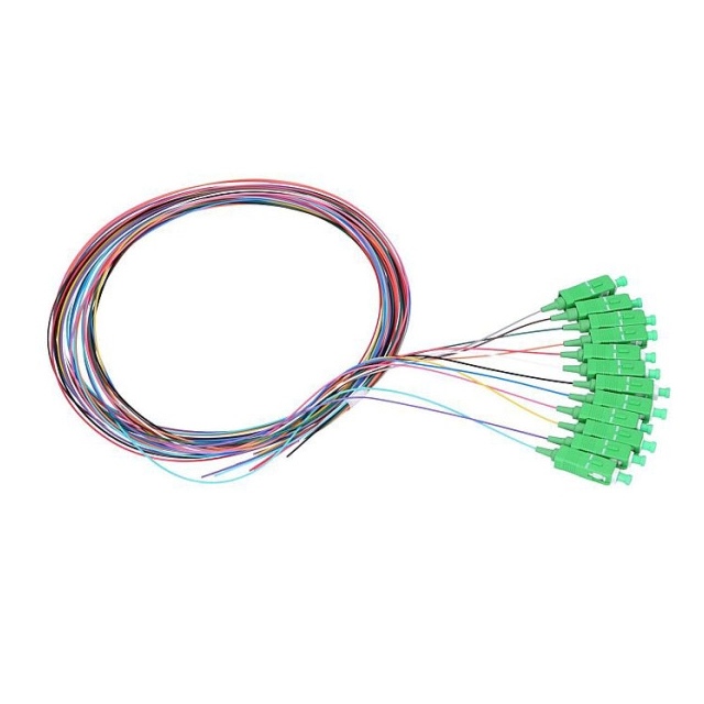 Extralink Pigtails set SC/APC SM G.657A1 12PCS 12-Colors