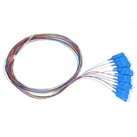 Extralink Pigtails set SC/UPC SM G.657A1 12PCS 12-Colours