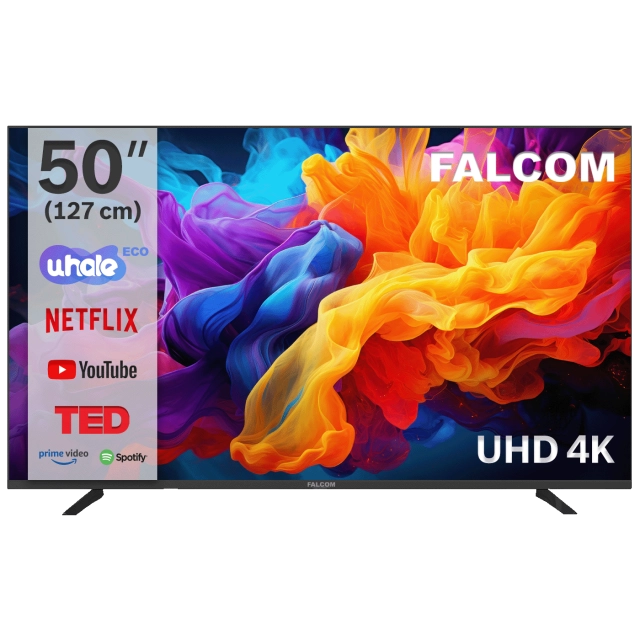 Falcom Televizor Smart LED TV 4K UltraHD 50" - TV-50LTF024SM WOS