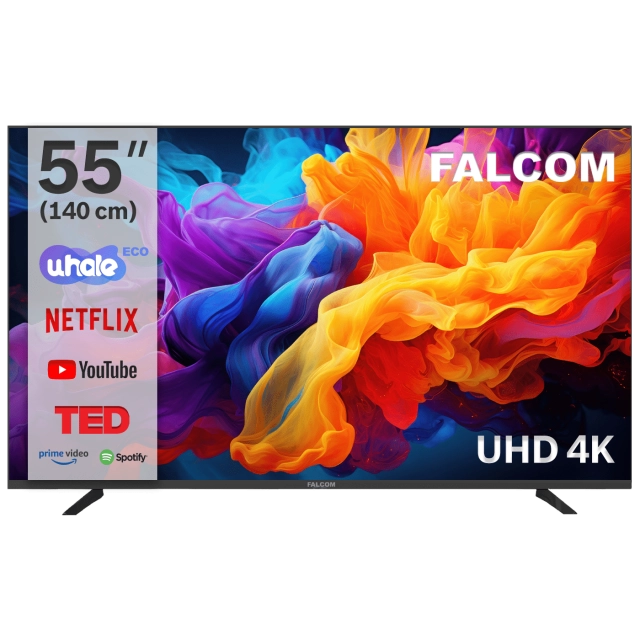 Falcom Televizor Smart LED TV 4K UltraHD  55" - TV-55LTF024SM WOS