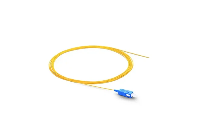 EXO:N Fiber optic SC pigtail singlemode 9/125 SC/APC-SM-9/125-1,5M-EX
