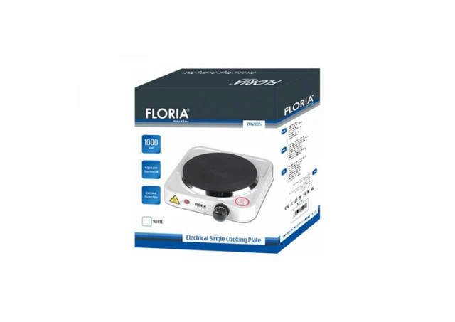 Floria Električni rešo, 1 ploča, 1000 W - ZLN2806