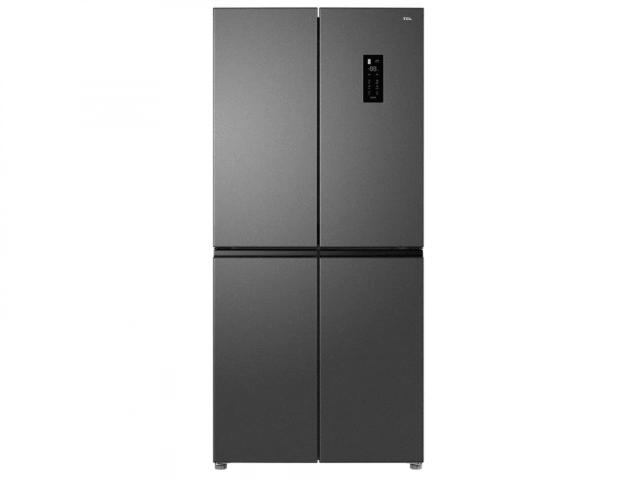 Frižider TCL RP465TSE1/samostojeci/kombinovani/Cross-door/Total No Frost/E/470L/186x83,3x67,8cm/siva