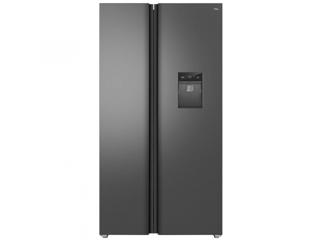 Frižider TCL RP631SSE1/samostojeci/kombinovani/SbS/Total No Frost/E/631L/176,8x92x73,5cm/siva
