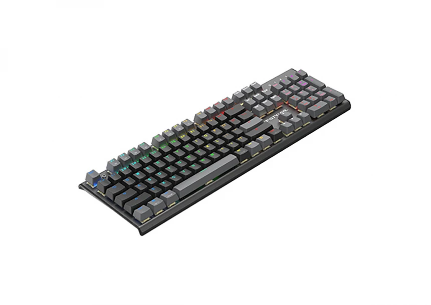 A4 TECH FS100 FSTYLER USB Neon Backlit US crna tastatura 