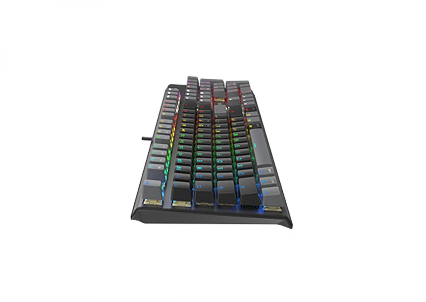 A4 TECH FS100 FSTYLER USB Neon Backlit US crna tastatura 