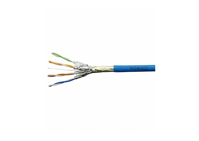 FTP cable CAT 6A F/FTP - 500 Mhz, 4x2xAWG-23, LSOH plavi Schrack HSKP423HA5