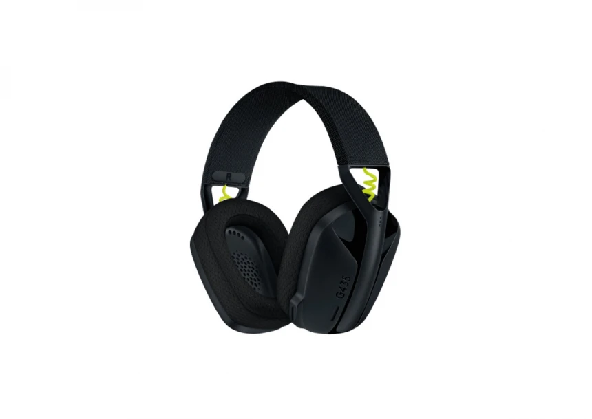 LOGITECH G435 LIGHTSPEED Wireless Gaming slušalice sa mikrofonom crne 